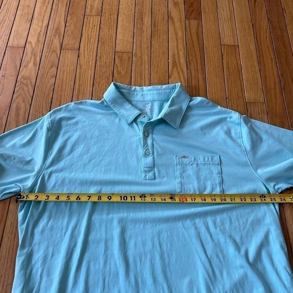 beach and barn polo shirt Men’s 2x aqua blue soft cotton, great condition - Picture 4 of 5
